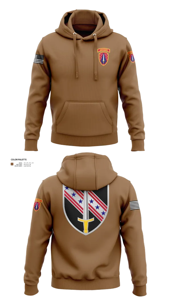 Hoodie, 6/54th SFAB, National Guard, Teamtime, Team time, sublimation, custom sports apparel, team uniforms, spirit wear, spiritwear, sports uniforms, custom shirts, team store, custom team store, fundraiser sports, apparel fundraiser