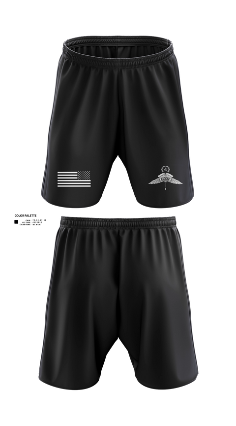 Athletic Shorts With Pockets, Military Free fall school, Army, Teamtime, Team time, sublimation, custom sports apparel, team uniforms, spirit wear, spiritwear, sports uniforms, custom shirts, team store, custom team store, fundraiser sports, apparel fundraiser