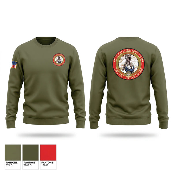Crew Neck Sweatshirt, IOC 4-26, Marines, Teamtime, Team time, sublimation, custom sports apparel, team uniforms, spirit wear, spiritwear, sports uniforms, custom shirts, team store, custom team store, fundraiser sports, apparel fundraiser