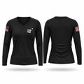 12th LLB Women's Long Sleeve V-neck Shirt - 1