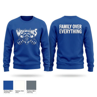 Crew Neck Sweatshirt, Dunbar Wolverines, Women's Basketball, Teamtime, Team time, sublimation, custom sports apparel, team uniforms, spirit wear, spiritwear, sports uniforms, custom shirts, team store, custom team store, fundraiser sports, apparel fundraiser
