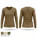 120th FA 77824858 Women's Long Sleeve V-neck Shirt - 1