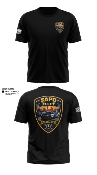 Old School Cotton Feel Shirt, San Antonio Police Department, Police, Teamtime, Team time, sublimation, custom sports apparel, team uniforms, spirit wear, spiritwear, sports uniforms, custom shirts, team store, custom team store, fundraiser sports, apparel fundraiser