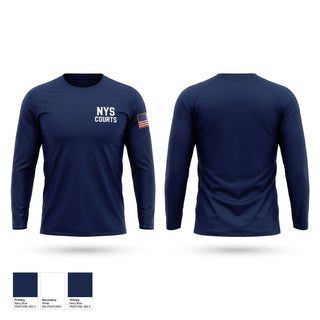 Long Sleeve Performance Shirt, NYS Courts, Police, Teamtime, Team time, sublimation, custom sports apparel, team uniforms, spirit wear, spiritwear, sports uniforms, custom shirts, team store, custom team store, fundraiser sports, apparel fundraiser