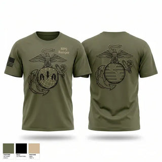 Old School Cotton Feel Shirt, NPS Ranger, Police, Teamtime, Team time, sublimation, custom sports apparel, team uniforms, spirit wear, spiritwear, sports uniforms, custom shirts, team store, custom team store, fundraiser sports, apparel fundraiser