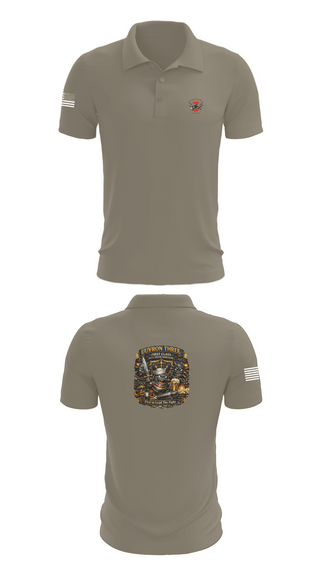 Short Sleeve Performance Polo, UUVRON THREE FCPOA, Navy, Teamtime, Team time, sublimation, custom sports apparel, team uniforms, spirit wear, spiritwear, sports uniforms, custom shirts, team store, custom team store, fundraiser sports, apparel fundraiser