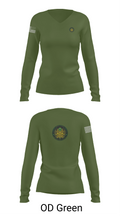 377th MP CO 44505821 Women's Long Sleeve V-neck Shirt - 57
