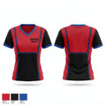 Plainfield Quakers Women's Short Sleeve V-neck Shirt - 1