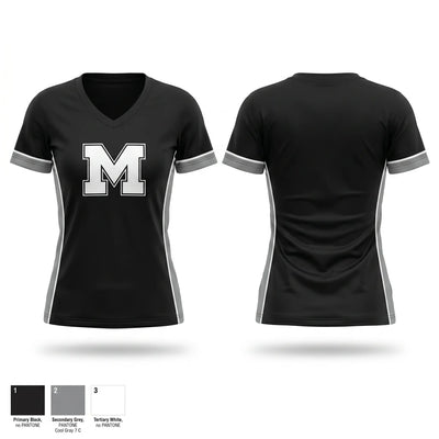 Meriden Women's Short Sleeve V-neck Shirt - 1