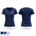 CINRET North Women's Short Sleeve V-neck Shirt - 1