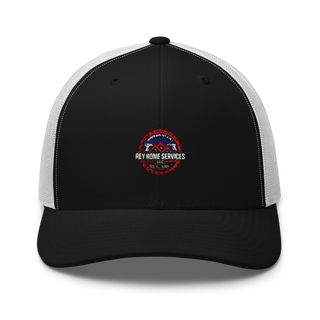 Rey Home Services LLC 27027098 Retro Trucker Hat | Yupoong 6606