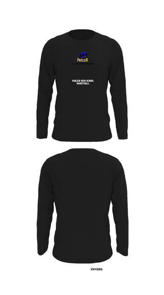 Long Sleeve Performance Shirt, Parlier High School Basketball, Men's Basketball, Teamtime, Team time, sublimation, custom sports apparel, team uniforms, spirit wear, spiritwear, sports uniforms, custom shirts, team store, custom team store, fundraiser sports, apparel fundraiser