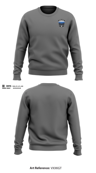 Crew Neck Sweatshirt, Rocky Mount Police Department, Police, Teamtime, Team time, sublimation, custom sports apparel, team uniforms, spirit wear, spiritwear, sports uniforms, custom shirts, team store, custom team store, fundraiser sports, apparel fundraiser