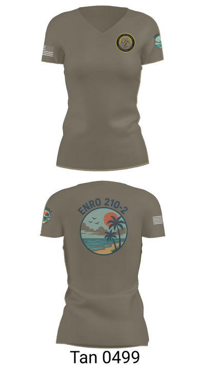 ENRO CLASS 210-2 84674028 Women's Short Sleeve V-neck Shirt - 65