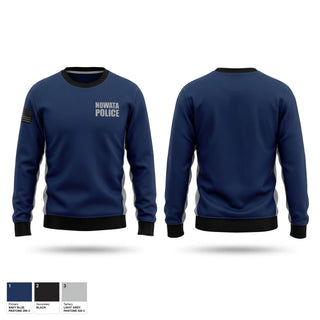 Crew Neck Sweatshirt, Nowata police, Police, Teamtime, Team time, sublimation, custom sports apparel, team uniforms, spirit wear, spiritwear, sports uniforms, custom shirts, team store, custom team store, fundraiser sports, apparel fundraiser