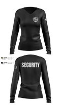 Next Level Security LLC Women's Long Sleeve V-neck Shirt - 6