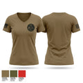 441st Ground Ambulance Women's Short Sleeve V-neck Shirt - 1
