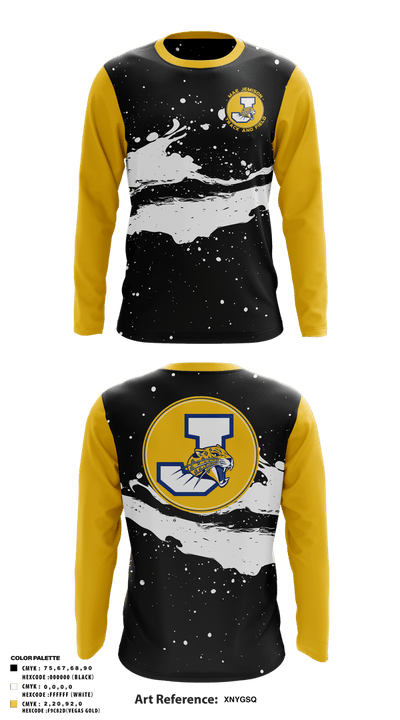 Mae Jemison Track and Field 20824124 Long Sleeve Performance Shirt 2