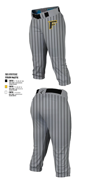 Softball Pants, Florien Blackcats, Softball, Teamtime, Team time, sublimation, custom sports apparel, team uniforms, spirit wear, spiritwear, sports uniforms, custom shirts, team store, custom team store, fundraiser sports, apparel fundraiser