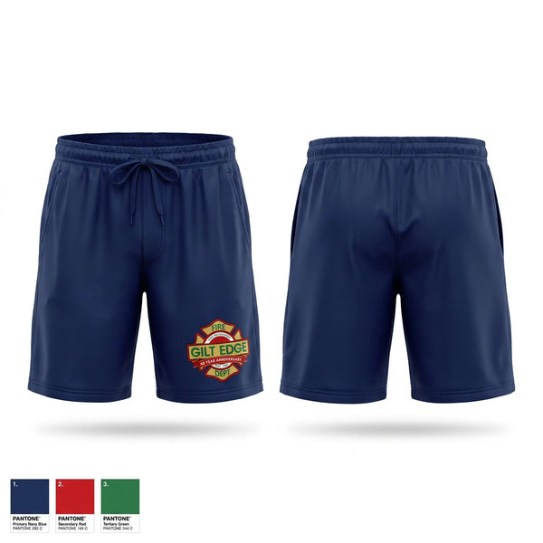 Athletic Shorts With Pockets, Gilt Edge Fire Department, Fire Department, Teamtime, Team time, sublimation, custom sports apparel, team uniforms, spirit wear, spiritwear, sports uniforms, custom shirts, team store, custom team store, fundraiser sports, apparel fundraiser