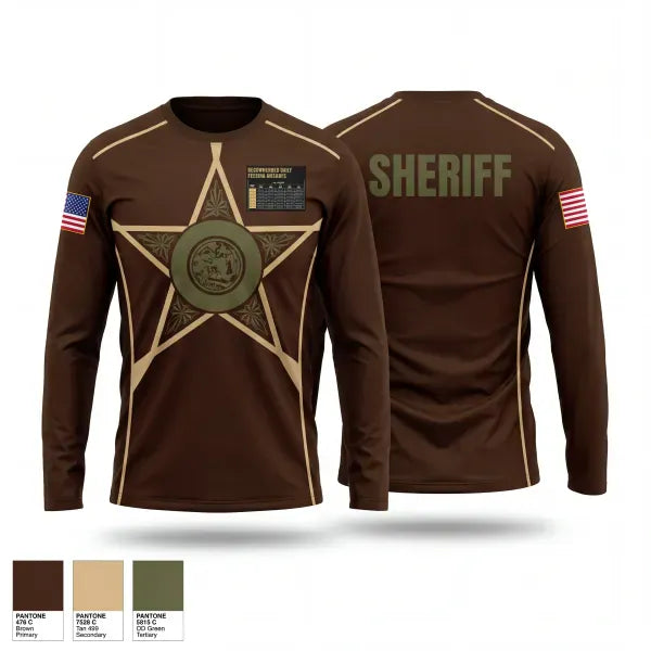 Long Sleeve Performance Shirt, Washington County Sheriff’s Office, Police, Teamtime, Team time, sublimation, custom sports apparel, team uniforms, spirit wear, spiritwear, sports uniforms, custom shirts, team store, custom team store, fundraiser sports, apparel fundraiser