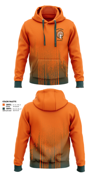 Hoodie, Honey Grove, Softball, Teamtime, Team time, sublimation, custom sports apparel, team uniforms, spirit wear, spiritwear, sports uniforms, custom shirts, team store, custom team store, fundraiser sports, apparel fundraiser