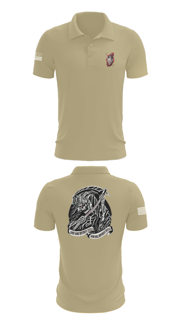 Short Sleeve Performance Polo, , Army, Teamtime, Team time, sublimation, custom sports apparel, team uniforms, spirit wear, spiritwear, sports uniforms, custom shirts, team store, custom team store, fundraiser sports, apparel fundraiser