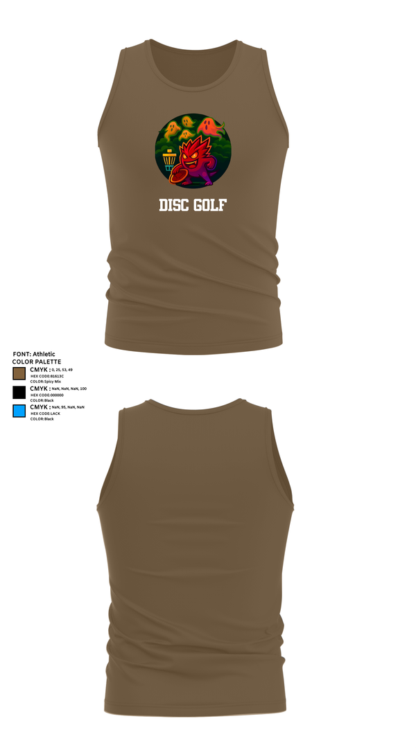 Tank Top, Disc golf, Golf, Teamtime, Team time, sublimation, custom sports apparel, team uniforms, spirit wear, spiritwear, sports uniforms, custom shirts, team store, custom team store, fundraiser sports, apparel fundraiser