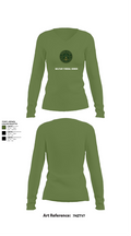 Military Funeral Honors 6797684 Women's Long Sleeve V-neck Shirt - 42