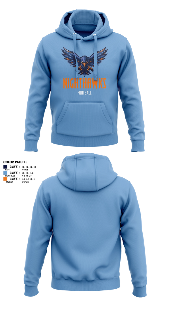 Hoodie, Herbert Akins Road Middle School, Track & Field, Teamtime, Team time, sublimation, custom sports apparel, team uniforms, spirit wear, spiritwear, sports uniforms, custom shirts, team store, custom team store, fundraiser sports, apparel fundraiser