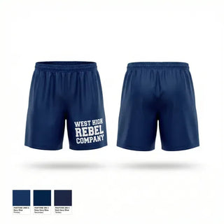 Ranger Panties, West High Rebel Company, Navy, Teamtime, Team time, sublimation, custom sports apparel, team uniforms, spirit wear, spiritwear, sports uniforms, custom shirts, team store, custom team store, fundraiser sports, apparel fundraiser