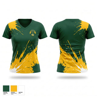 Womens Short Sleeve Vneck Shirt, Bethel Bruins, , Teamtime, Team time, sublimation, custom sports apparel, team uniforms, spirit wear, spiritwear, sports uniforms, custom shirts, team store, custom team store, fundraiser sports, apparel fundraiser