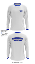 The Hotchkiss School / Hotchkiss Wrestling / Bearcats 19721687 Long Sleeve Rash Guard Shirt - 3