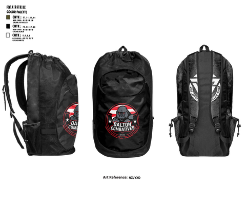 Gear Bag, DALTON COMBATIVES, , Teamtime, Team time, sublimation, custom sports apparel, team uniforms, spirit wear, spiritwear, sports uniforms, custom shirts, team store, custom team store, fundraiser sports, apparel fundraiser
