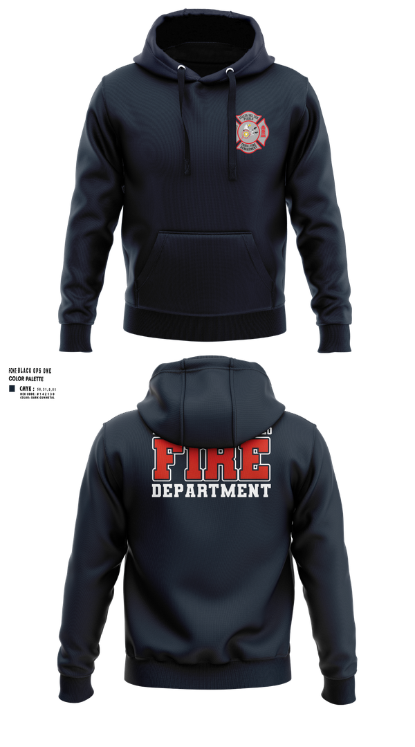 Hoodie, Tribal Fire Department, , Teamtime, Team time, sublimation, custom sports apparel, team uniforms, spirit wear, spiritwear, sports uniforms, custom shirts, team store, custom team store, fundraiser sports, apparel fundraiser