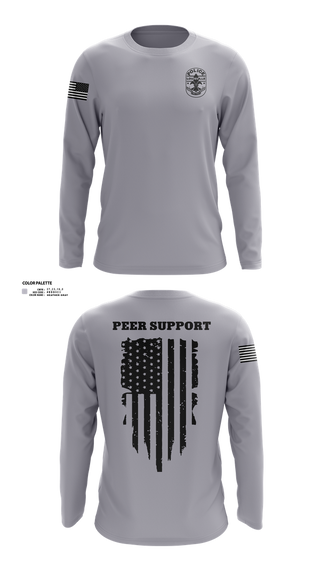 Long Sleeve Performance Shirt, LMPD HSO TACMED, Police, Teamtime, Team time, sublimation, custom sports apparel, team uniforms, spirit wear, spiritwear, sports uniforms, custom shirts, team store, custom team store, fundraiser sports, apparel fundraiser