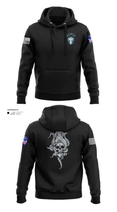 95th cbrn 3rd plt Hoodie - 120