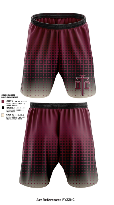 Dowling Catholic 29868559 Athletic Shorts With Pockets - 1