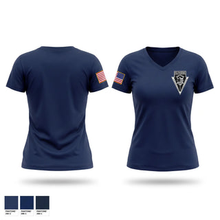 Womens Short Sleeve Vneck Shirt, PHX DCT, Police, Teamtime, Team time, sublimation, custom sports apparel, team uniforms, spirit wear, spiritwear, sports uniforms, custom shirts, team store, custom team store, fundraiser sports, apparel fundraiser