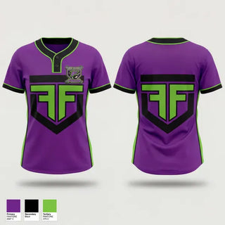 Two Button Softball Jersey, Focus, Softball, Teamtime, Team time, sublimation, custom sports apparel, team uniforms, spirit wear, spiritwear, sports uniforms, custom shirts, team store, custom team store, fundraiser sports, apparel fundraiser