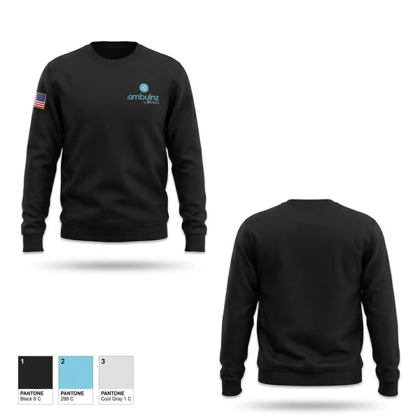 Crew Neck Sweatshirt, Ambulnz, EMS/EMT, Teamtime, Team time, sublimation, custom sports apparel, team uniforms, spirit wear, spiritwear, sports uniforms, custom shirts, team store, custom team store, fundraiser sports, apparel fundraiser