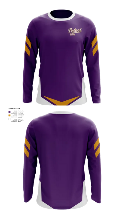 Potosi Elite 14245746 Long Sleeve Performance Shirt 21