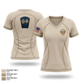 Spartanburg Methodist Police 96413809 Women's Short Sleeve V-neck Shirt - 1