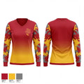 Arizona Christian University Track & Field 16486374 Women's Long Sleeve V-neck Shirt - 1