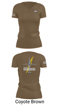 HSC-26 77266694 Women's Short Sleeve V-neck Shirt - 8