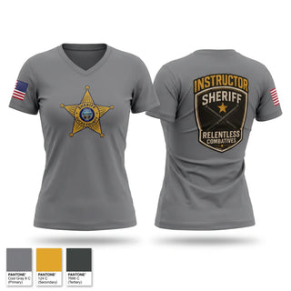 Womens Short Sleeve Vneck Shirt, Lucas County SO, Police, Teamtime, Team time, sublimation, custom sports apparel, team uniforms, spirit wear, spiritwear, sports uniforms, custom shirts, team store, custom team store, fundraiser sports, apparel fundraiser