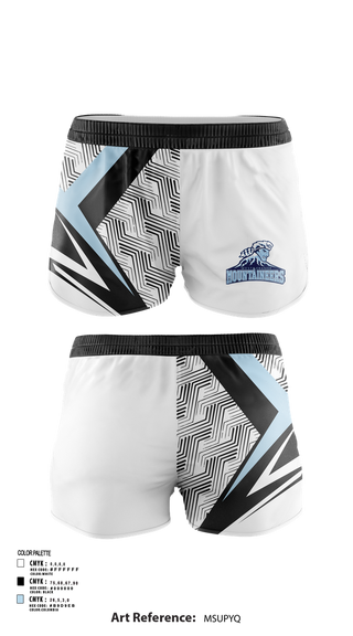 Womens Shorts, West Orange Mountaineers Basketball, Women's Basketball, Teamtime, Team time, sublimation, custom sports apparel, team uniforms, spirit wear, spiritwear, sports uniforms, custom shirts, team store, custom team store, fundraiser sports, apparel fundraiser