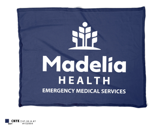 Blanket, Madelia Health EMS, EMS/EMT, Teamtime, Team time, sublimation, custom sports apparel, team uniforms, spirit wear, spiritwear, sports uniforms, custom shirts, team store, custom team store, fundraiser sports, apparel fundraiser