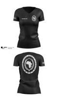 USAFRICOM Women's Short Sleeve V-neck Shirt - 120