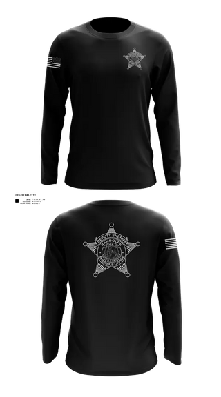 Long Sleeve Performance Shirt, Randolph County Sheriff’s Office G Unit, , Teamtime, Team time, sublimation, custom sports apparel, team uniforms, spirit wear, spiritwear, sports uniforms, custom shirts, team store, custom team store, fundraiser sports, apparel fundraiser